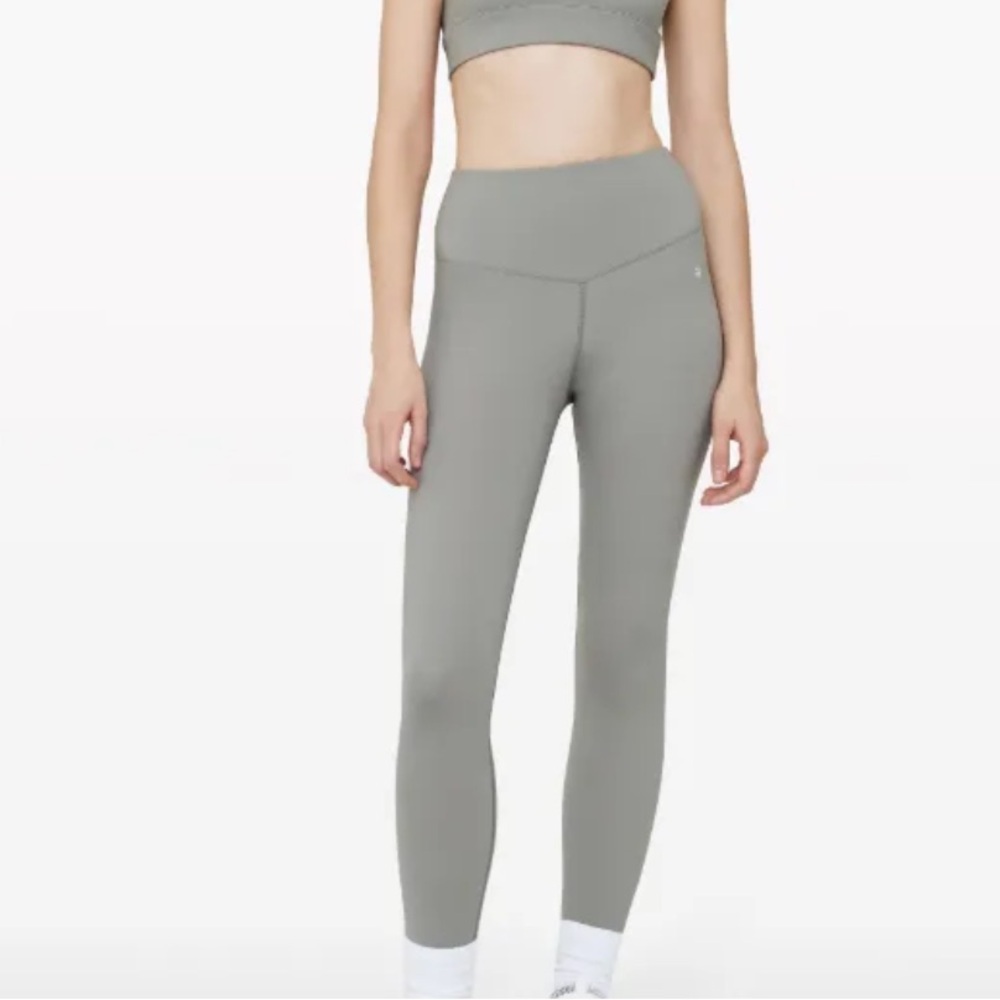 Anine Bing Sport NWT Size XL Blake Logo Gray print Leggings